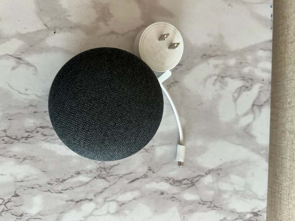 Google Home Mini Smart Home Assistant H0A Slate Gray - Picture 5 of 6